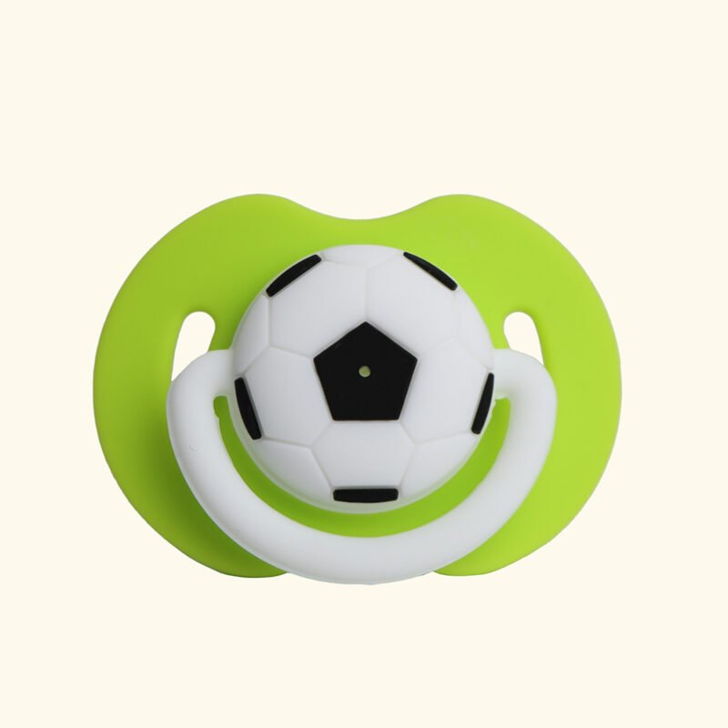 factory wholesale soccer shaped baby pacifier food grade quality for infants 0 24 months factory wholesale soccer shaped baby pacifier food grade quality for infants 0 24 months