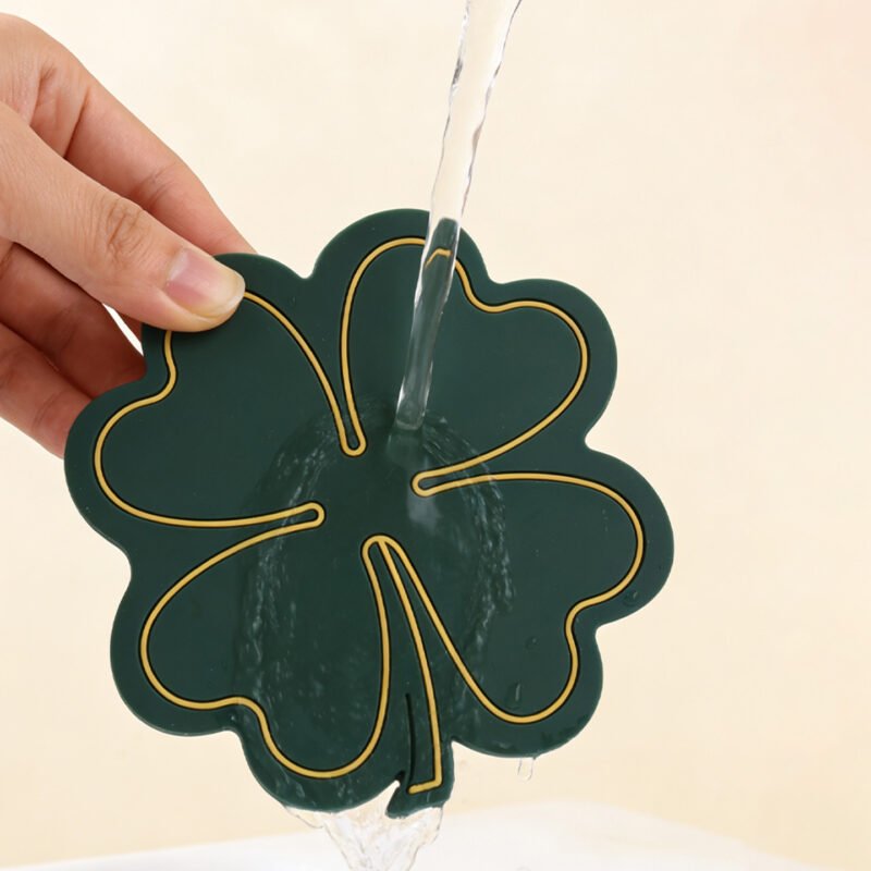 waterproof soft non slip silicone drink coasters cup pad mat for tabletop protection