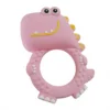 New Arrival Top-Selling Yikang New Year Dinosaur Baby Silicone Soft Teether Toy Rattle CE CPC Certified (4 Colors) 0-24 Months import placeholder for 14748306