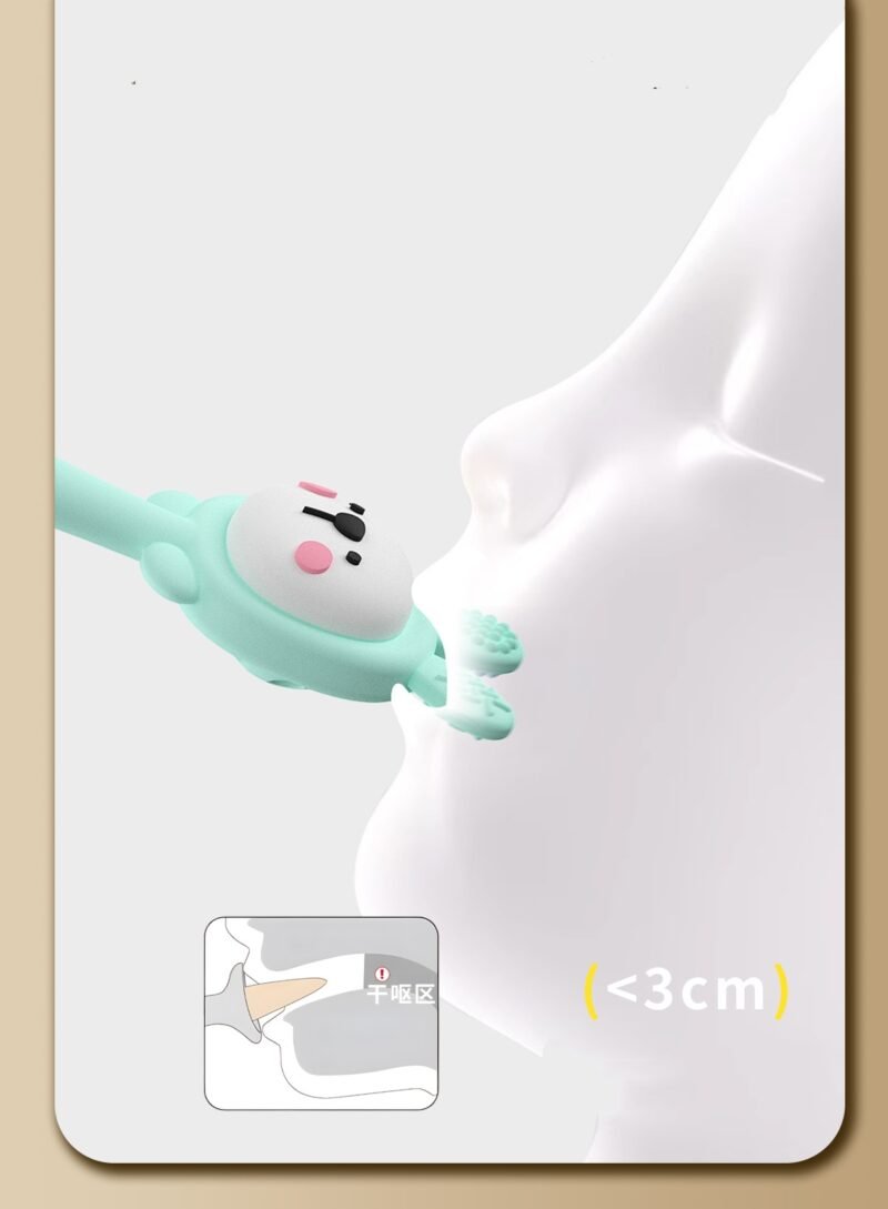 adorable 4 color silicone giraffe shaped soft toy early education baby rattles with music feature