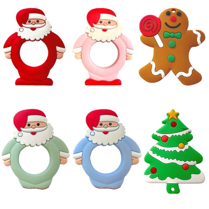 new design soft silicone infant teether fashionable food grade sensory toy for soothing baby teethers