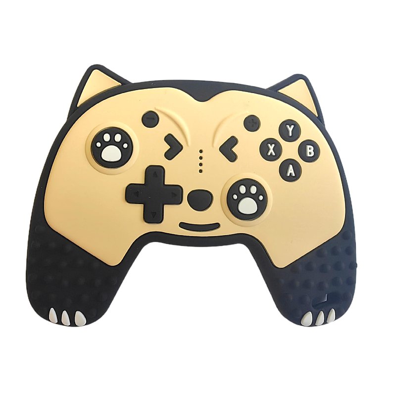 magemior silicone soft chew teether non toxic remote shaped baby toy for babies & toddlers