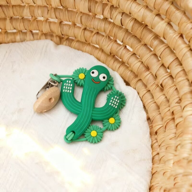 2025hot selling silicone teether set, christmas & new year gift for babies, perfect party favor