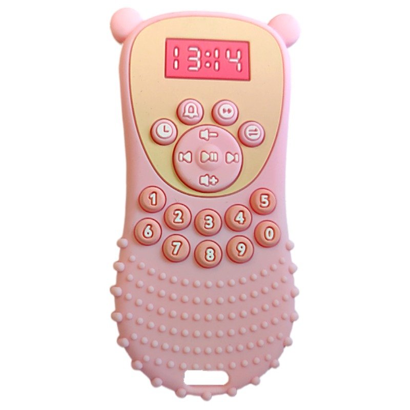 2025 new bear phone shape baby teether, food grade silicone soft chew toy, ce cpc certified with free sample 2025 new bear phone shape baby teether, food grade silicone soft chew toy, ce cpc certified with free sample