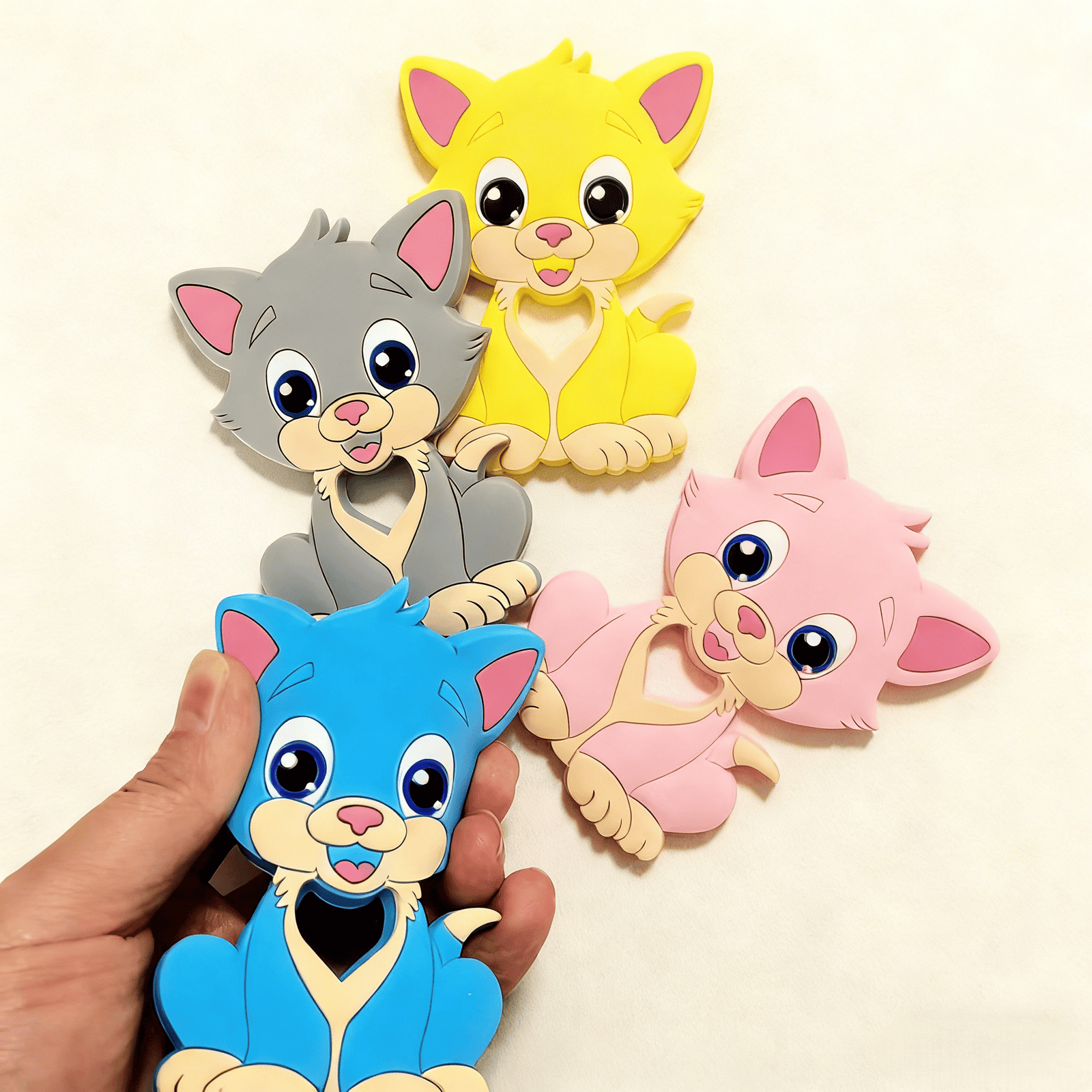 yikang fox shaped cartoon silicone teether ideal as kids' gift or decoration, bpa free & safety certified yikang fox shaped cartoon silicone teether ideal as kids' gift or decoration, bpa free & safety certified