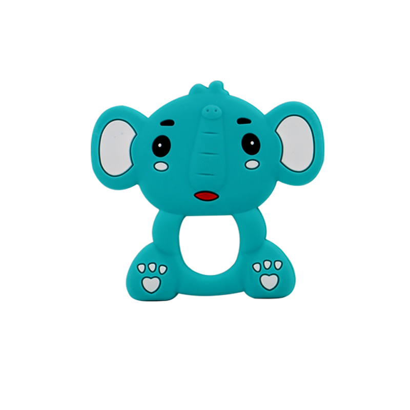 3 in 1 bpa free silicone elephant baby teether toy soft chew sensory motor skill development relief oem support 3 in 1 bpa free silicone elephant baby teether toy soft chew sensory motor skill development relief oem support