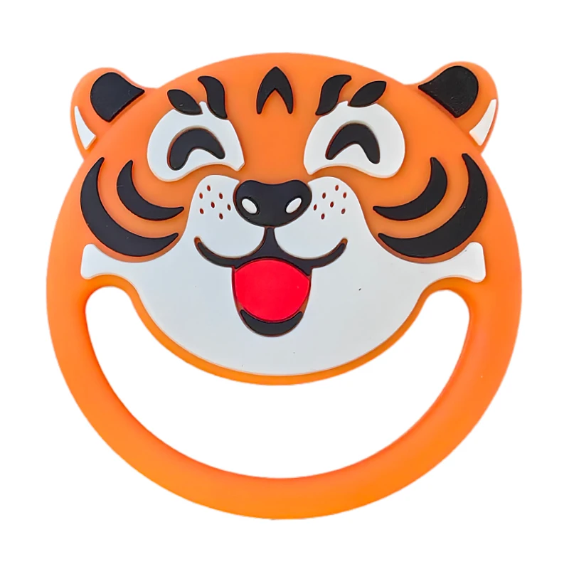 factory direct supply soft silicone teether for babies easy grip infant teethers toys fast shipping stock ready