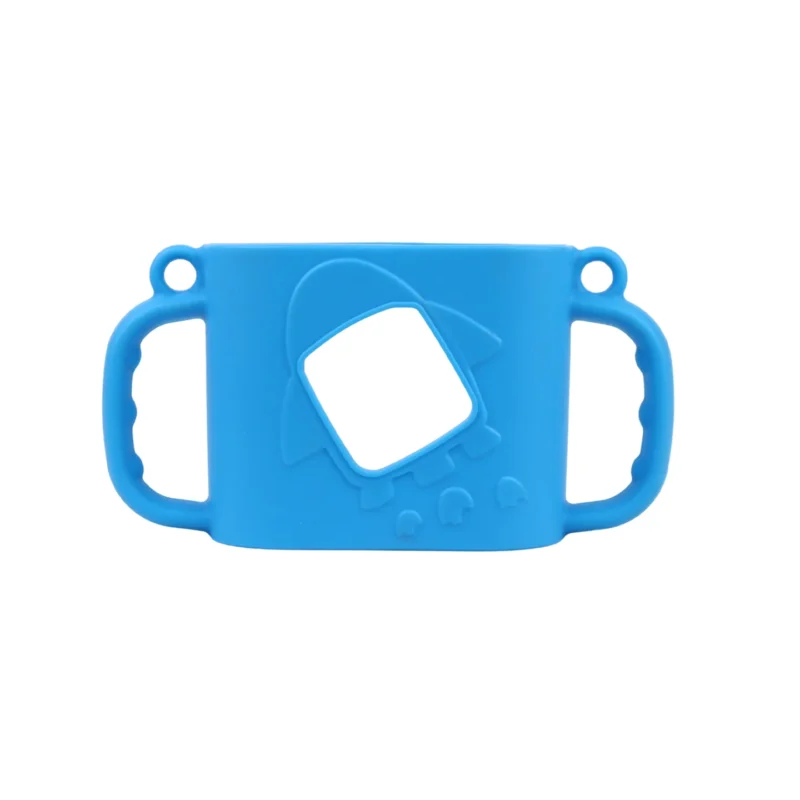 newest rocket design silicone cup handle & protective sleeve, fit for 6.5 8cm diameter cups (adult & kid friendly)