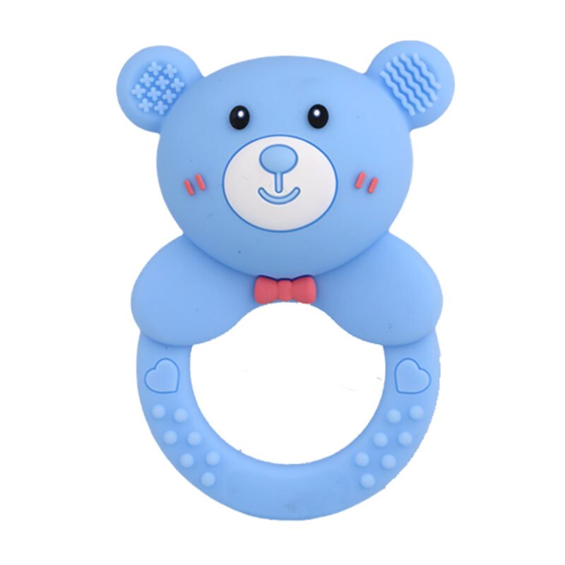 2025newborn baby gifts multicolor bear baby rattle toy food grade safe material, cpc & ce certified, factory wholesale 2025newborn baby gifts multicolor bear baby rattle toy food grade safe material, cpc & ce certified, factory wholesale
