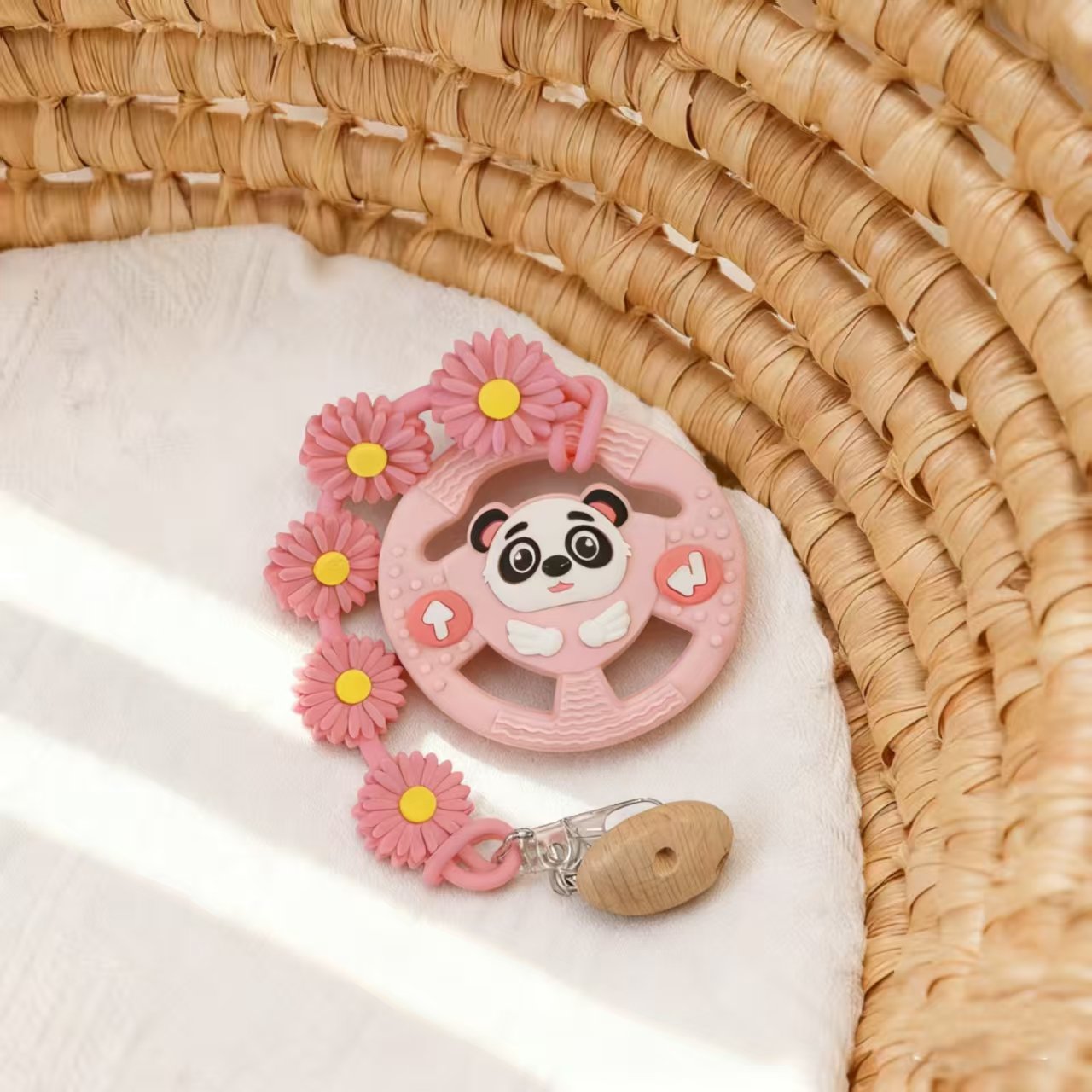 festive silicone teether gift set for boys & girls, perfect for christmas and new year festive silicone teether gift set for boys & girls, perfect for christmas and new year