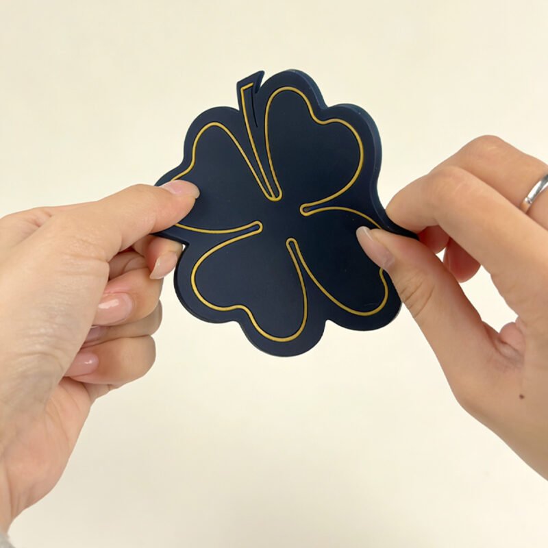 2026 new product factory custom desk coaster wholesale silicone soft pvc rubber cup drink coaster