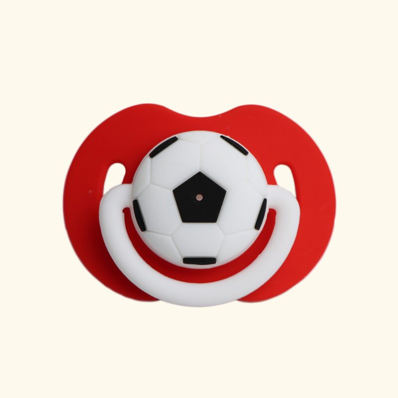 factory wholesale soccer shaped baby pacifier food grade quality for infants 0 24 months factory wholesale soccer shaped baby pacifier food grade quality for infants 0 24 months