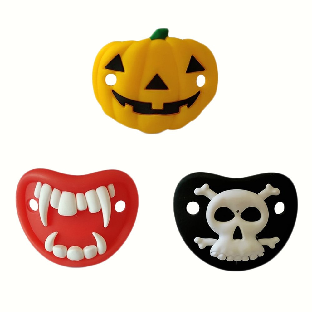 bpa free halloween series silicone baby pacifier pumpkin skeleton vampires design heart infants feeder for baby feeding bpa free halloween series silicone baby pacifier pumpkin skeleton vampires design heart infants feeder for baby feeding