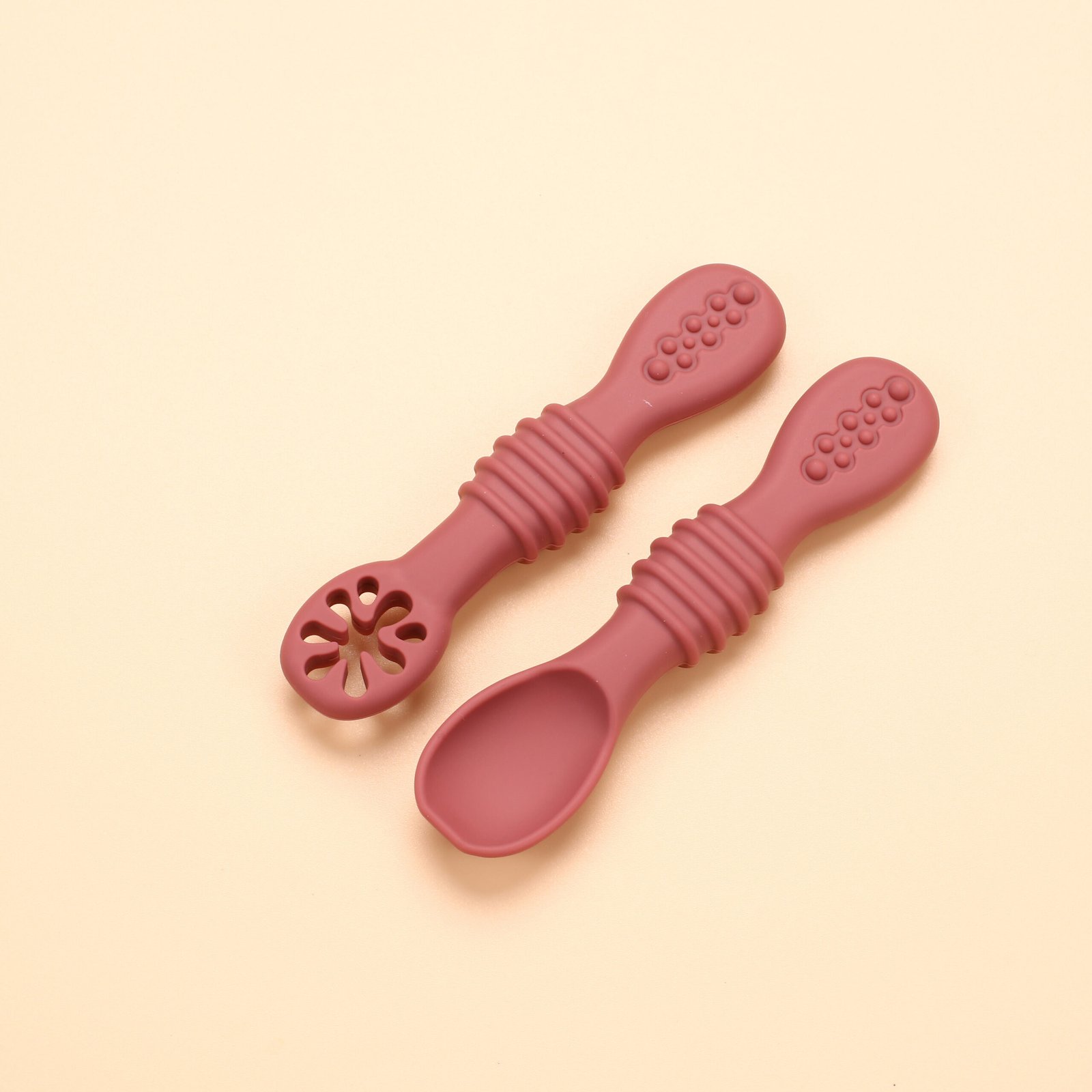 food grade silicone baby spoon set, bpa free & latex free, dishwasher safe for newborns & toddlers, easy clean weaning utensils food grade silicone baby spoon set, bpa free & latex free, dishwasher safe for newborns & toddlers, easy clean weaning utensils