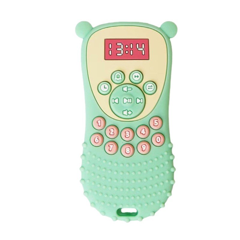 2025 new bear phone shape baby teether, food grade silicone soft chew toy, ce cpc certified with free sample 2025 new bear phone shape baby teether, food grade silicone soft chew toy, ce cpc certified with free sample
