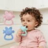 New Arrival Food Grade Silicone Teether Toy, Sensory Development, Easy Grip, BPA Free, CPC/CE Certified import placeholder for 14748293