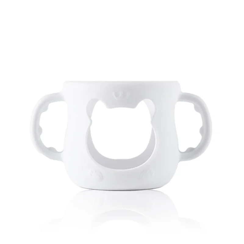 universal 5 color anti slip silicone sleeve shockproof protective cover for small baby bottles