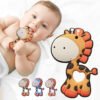 2025 Hot Selling BPA-Free Organic Silicone Baby Teether Toys, Animal Shape Teether for Infants, Food Grade Chew Toys Wholesale import placeholder for 14735011